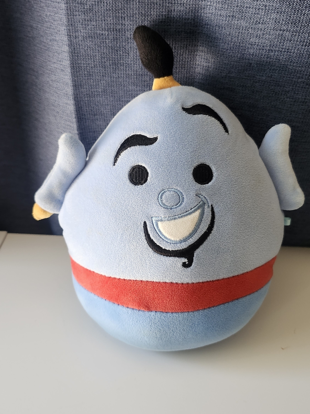 Disney Aladdin Genie Squishmallow Plush Toy Kellytoy Blue Red No Tags